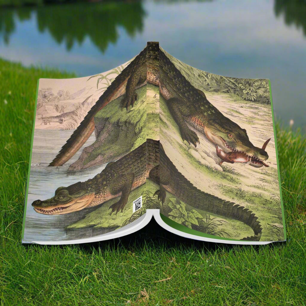 Softcover Journal - vintage alligator