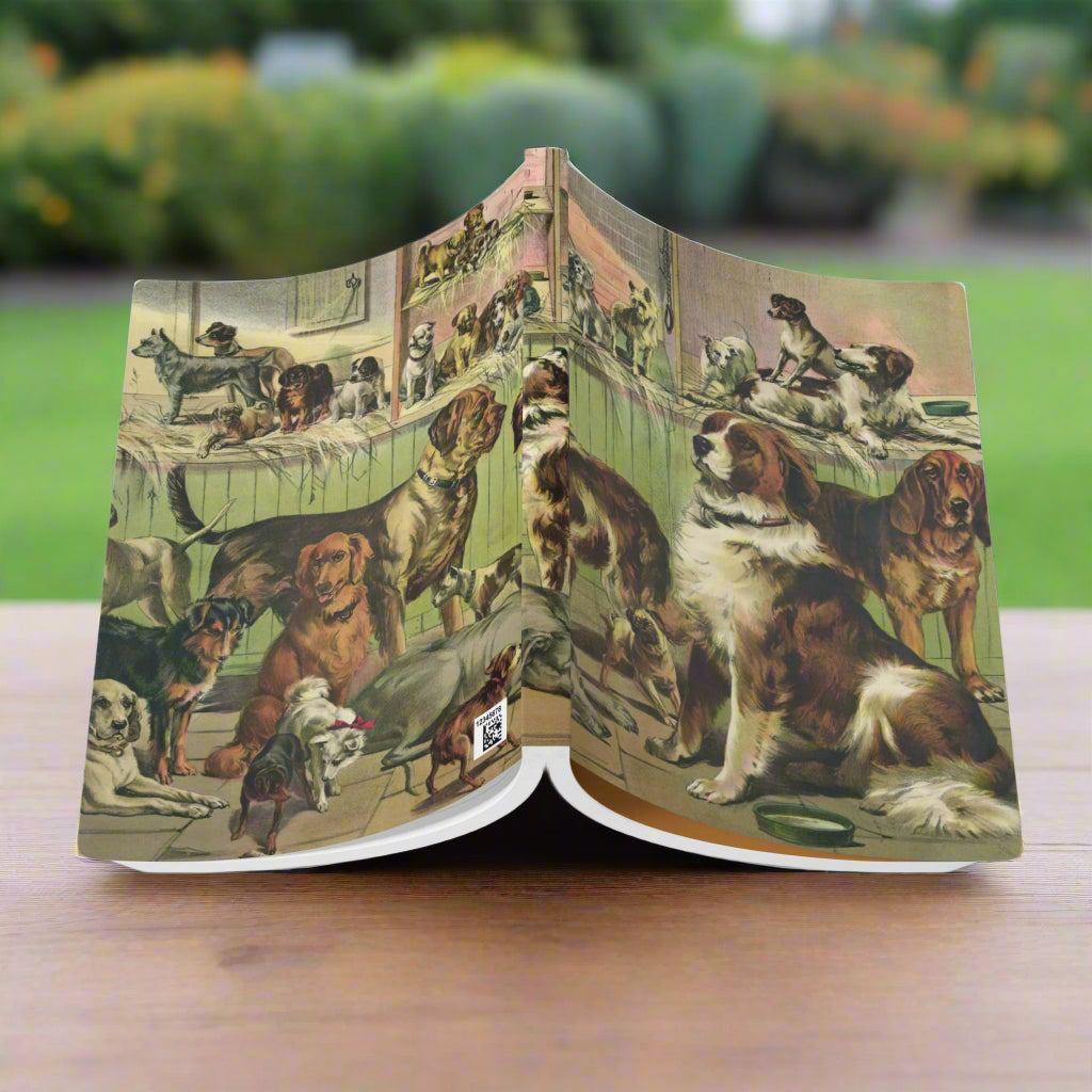 Softcover Journal - vintage kennel club dogs