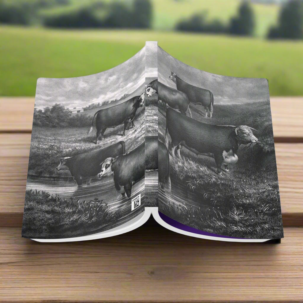 Copy of Softcover Journal - vintage cows