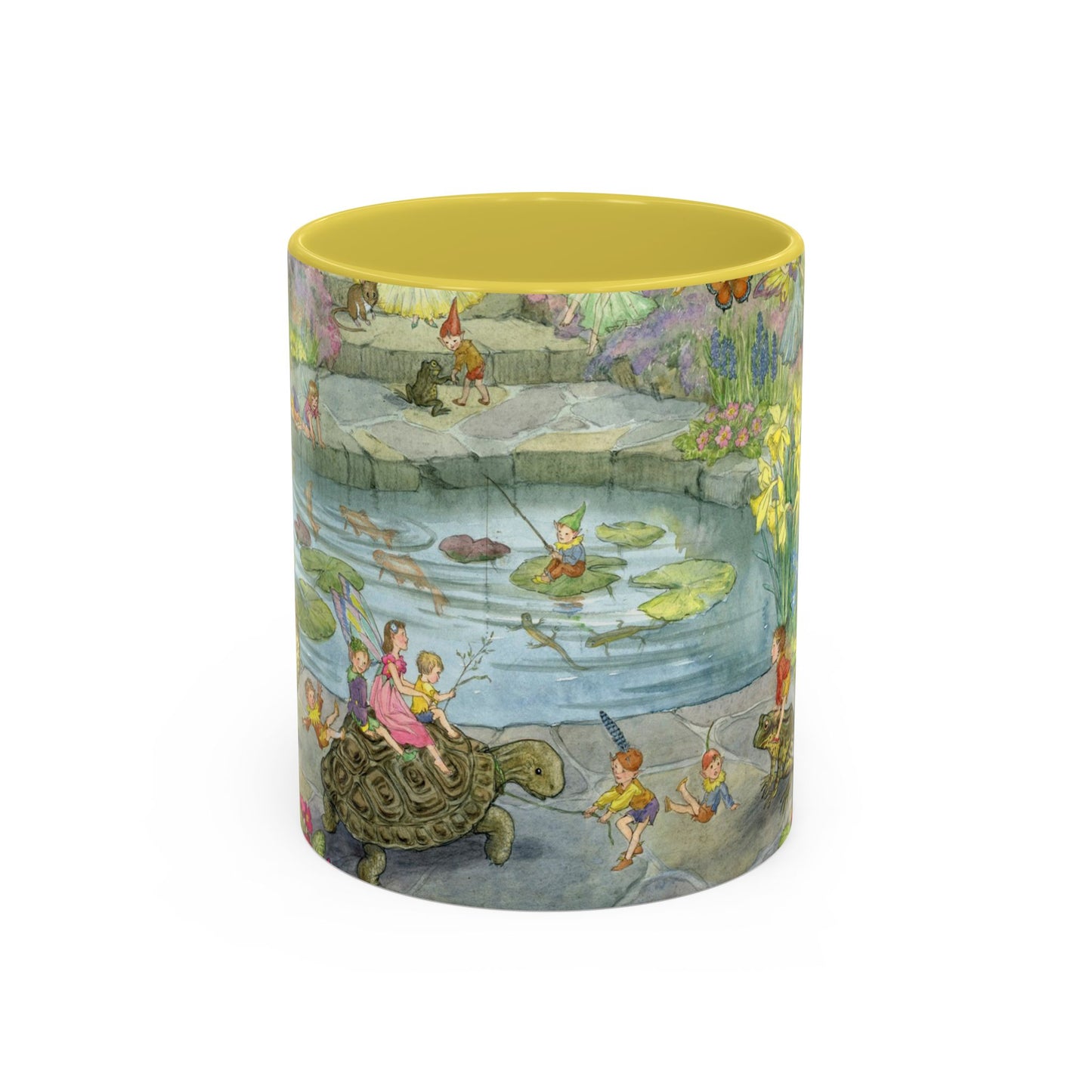Fairy Pond Yellow Mug