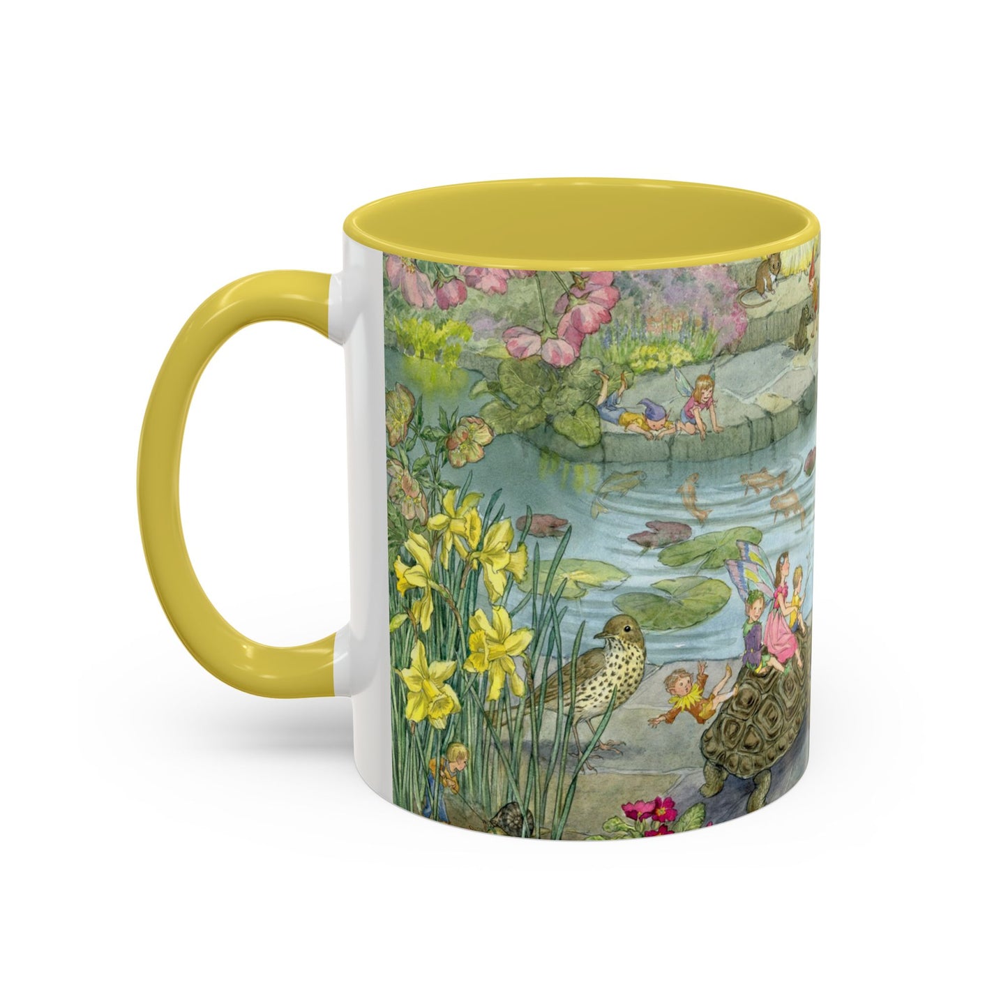 Fairy Pond Yellow Mug