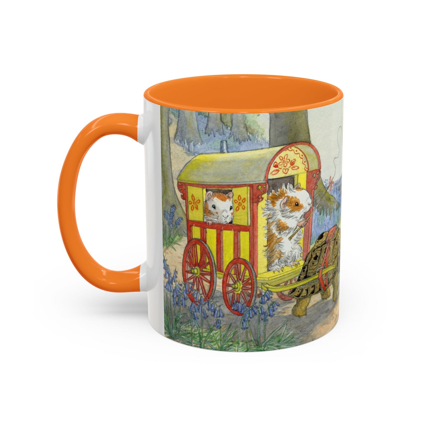 Caravan of Love Orange Mug