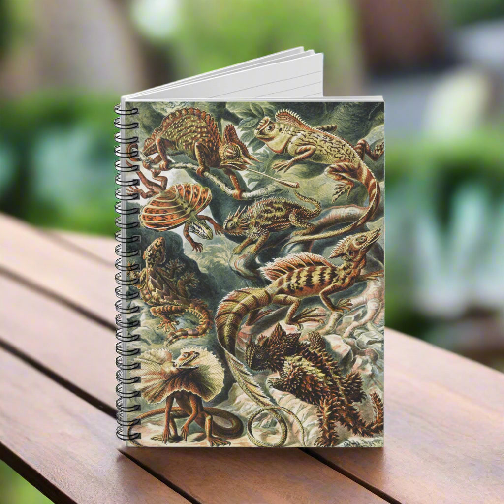 Spiral Notebook - Lizards