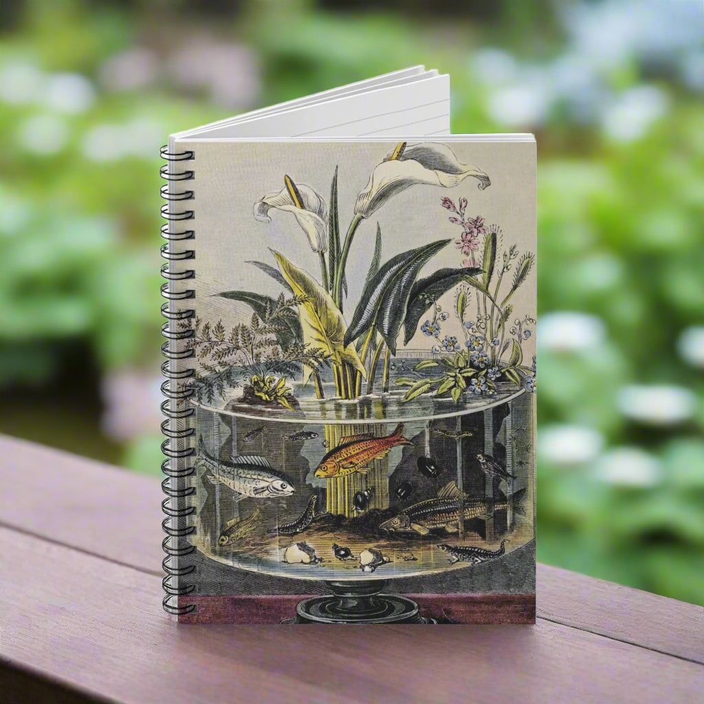 Spiral Notebook - Fish bowl