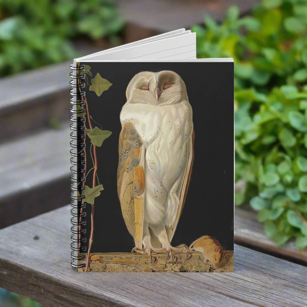 Spiral Notebook - Owl kill