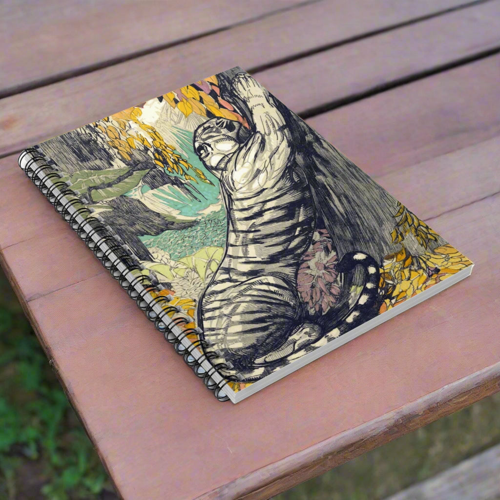 Spiral Notebook - Tiger