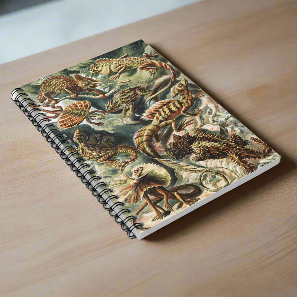 Spiral Notebook - Lizards
