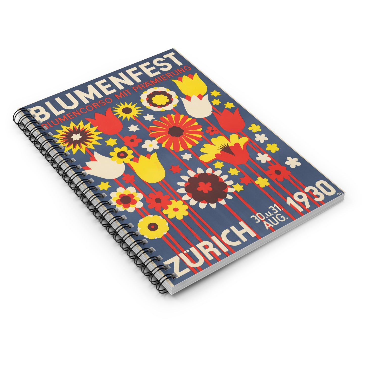 Spiral Notebook - Flower Festival