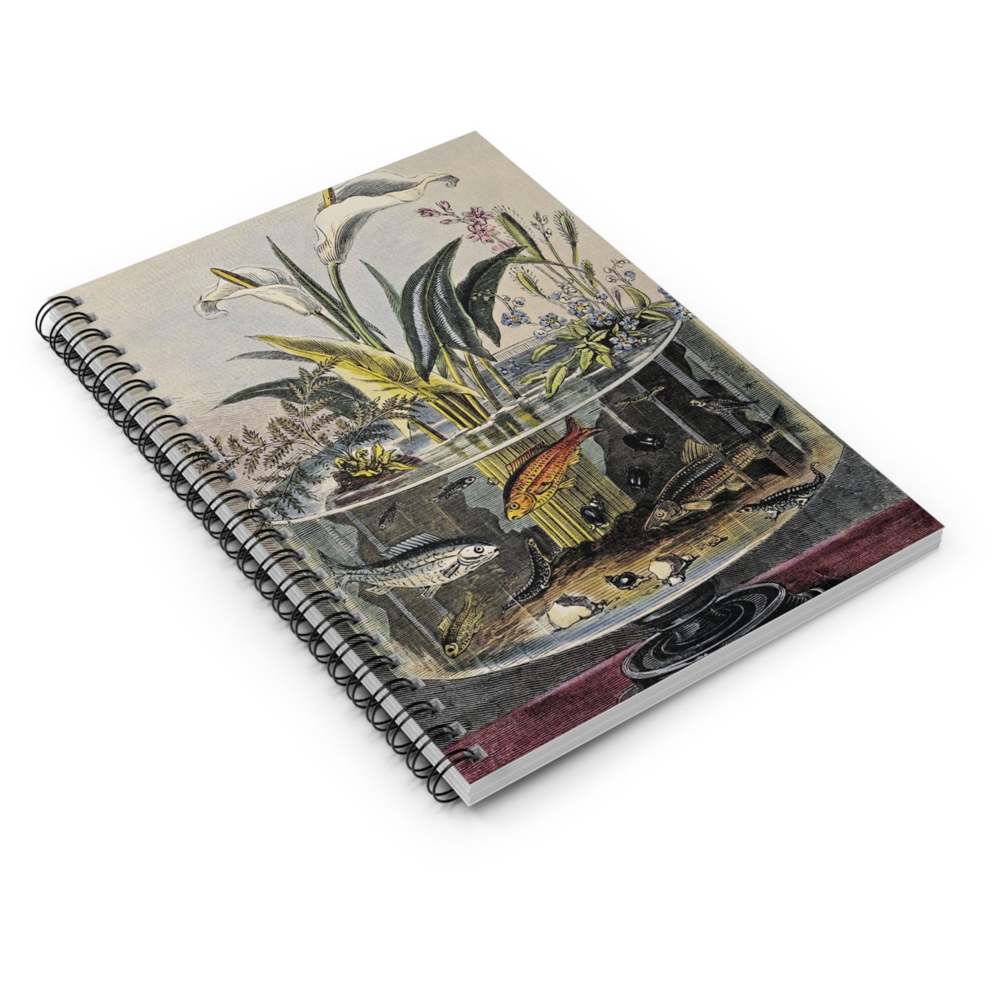 Spiral Notebook - Fish bowl