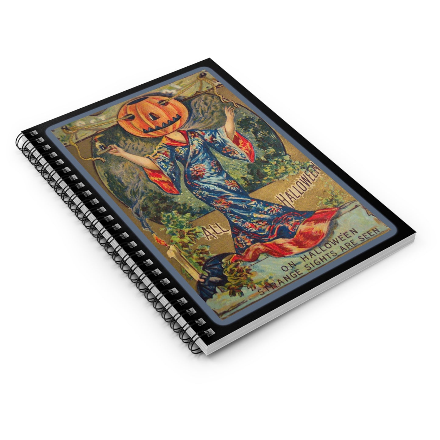 Spiral Notebook - Pumpkin head