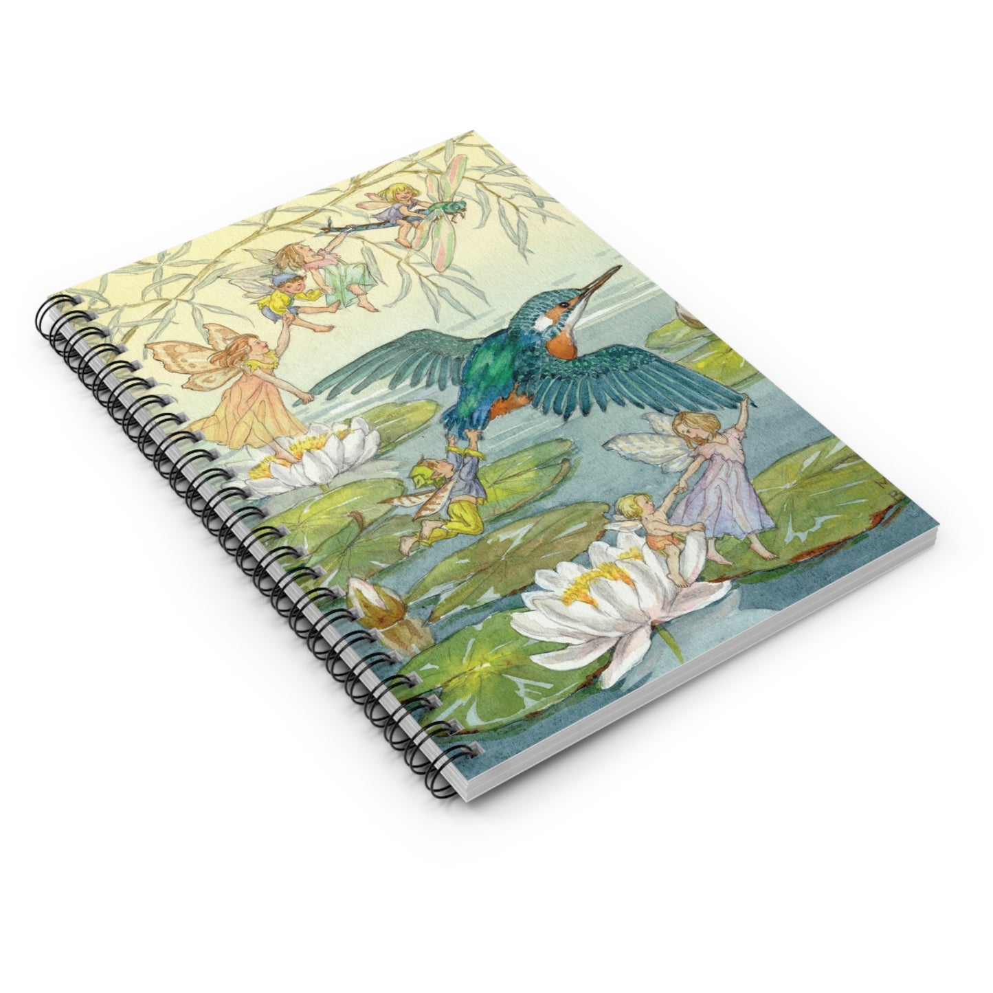 Spiral Notebook - Kingfisher