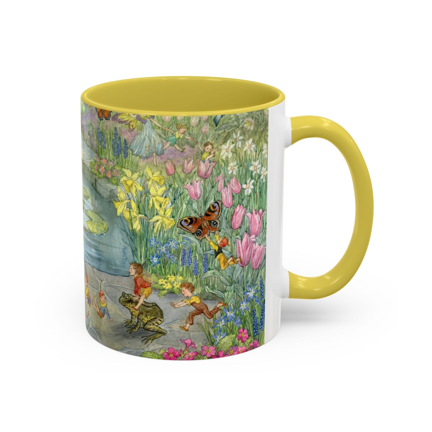 Fairy Pond Yellow Mug